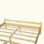 Lit de style traditionnel avec tête et pied de lit, lit en bois de pin avec cadre de lit renforcé-2074171218-2074171223