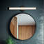 Tectra 24-in Black dimmable LED Wall Sconce-1952623457