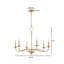 Dafi 6LT CHANDELIER