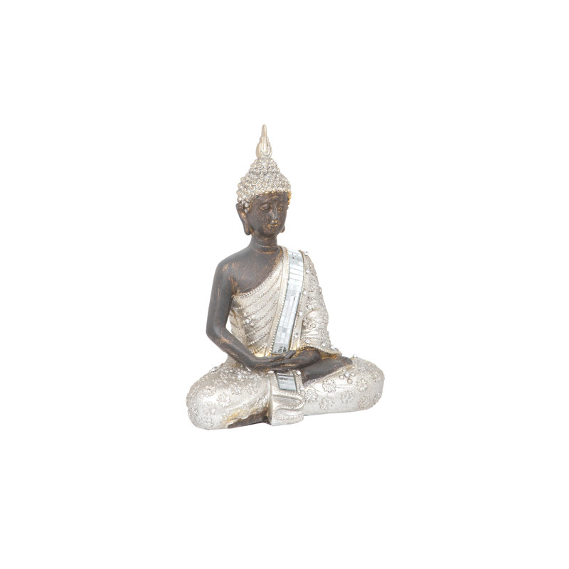 Thai Sitting Meditating Buddha 8.5-Inch / 22cm