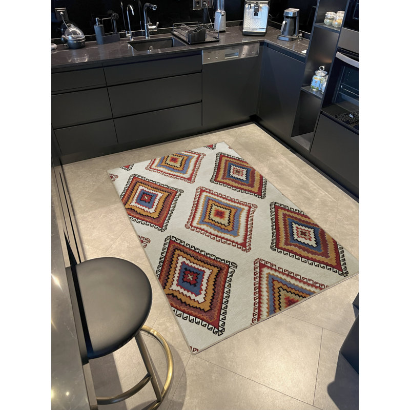 Tapis rectangulaire Jozie, Rectangle 2 pi 8 po x 5 pi