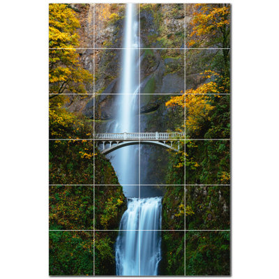 4.25'' x 4.25'' Satin Ceramic Decorative Mural