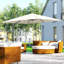 Parasol de patio en porte-à-faux 8 pi Outsunny-1304719444
