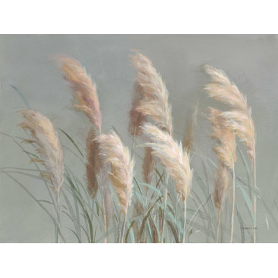 " Pampas Grasses On Gray "