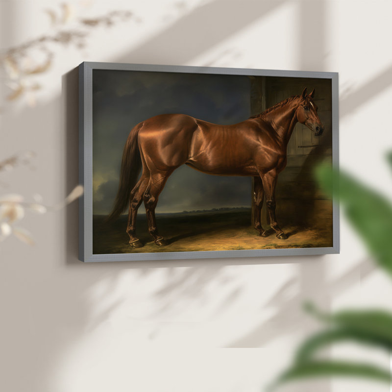 Faune - LVI - Reproduction encadrée - Restickable, H 16 po x l 20 po, Gris