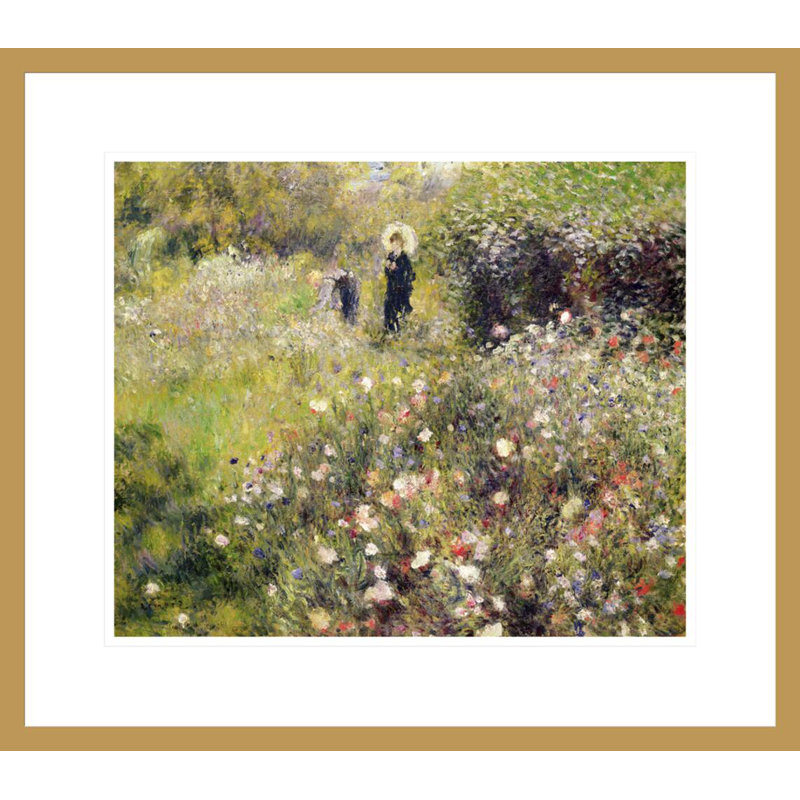 Paysage d'étéPierre-Auguste Renoir - Impression giclée sur cadre, H 17,75 po x l 20,22 po
