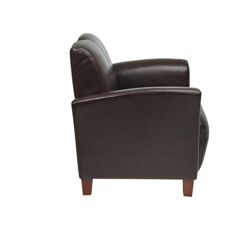 Chaise de réception l 32 po Modrok, Vin
