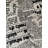 Newspaper Print Cowhide Rug