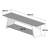 Modern TV Stand with Tempered Glass & Pine Solid Wood Frame, 62.2 x 17.7 x 15.7 inches | 8 mm Glass Thickness | Walnut & Green Color | Wall-Mountable, Numerous Shelves | Stylish & Functional Design for Living Rooms-1398736976