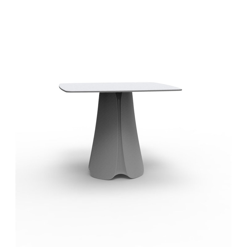 Pezzettina 35.5" Pedestal Dining Table, Steel, No