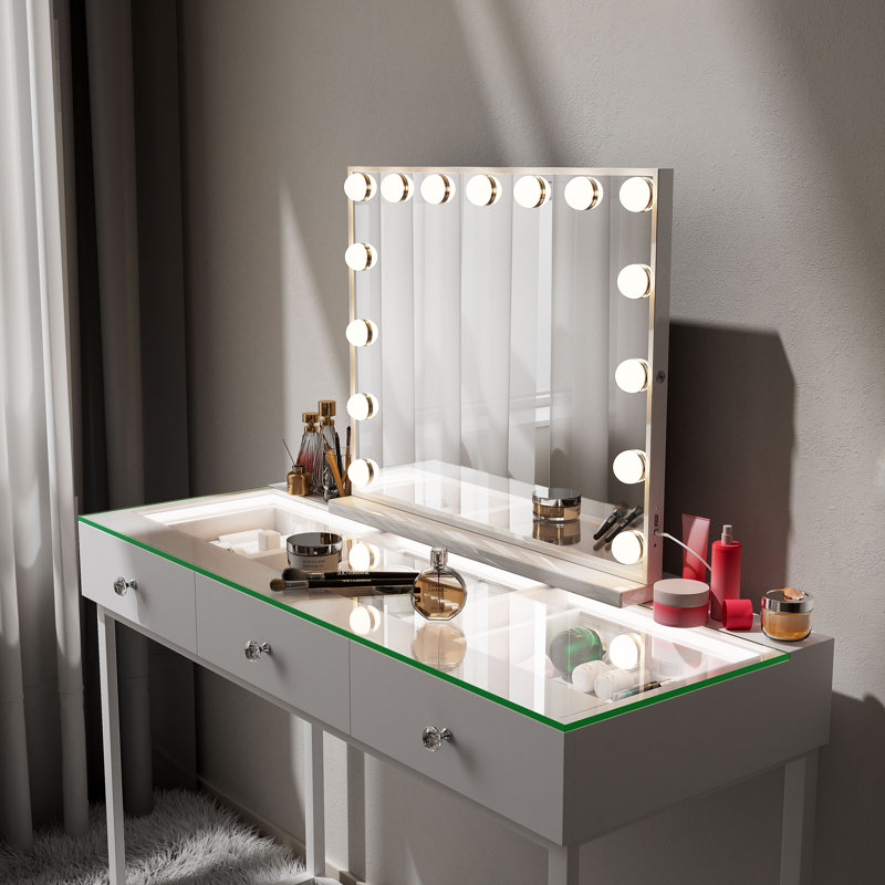 Coiffeuse Edgecliff avec miroir