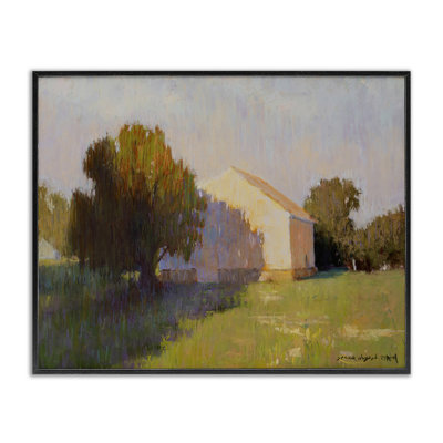 «Summer Farm View», art de la giclée encadrée par Carol Strock Wasson