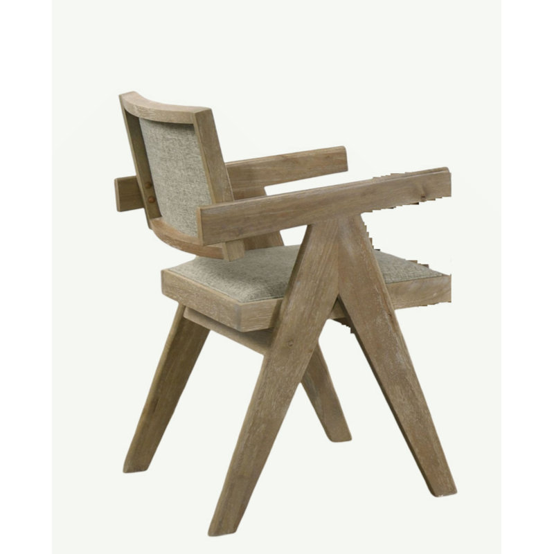 Fauteuil de salle à manger 2 pièces Contemporary, Chêne