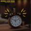 Analogue Metal Electric Alarm Tabletop Clock-1628641235