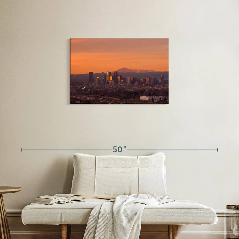 Coucher de soleil Sireci Denver, H 20 po x l 30 po