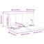 TV Cabinet Set 4 Pcs 60 X 30 X 30 Cm Engineered Wood-1385241372