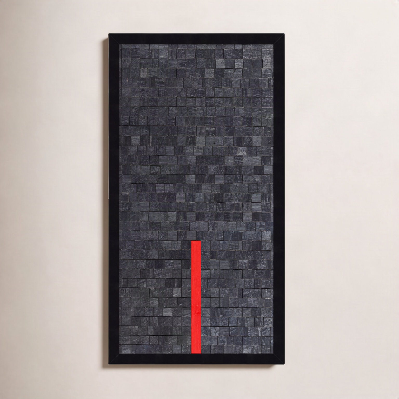 Close by Alex Dunn, Black, 25" H x 13" W