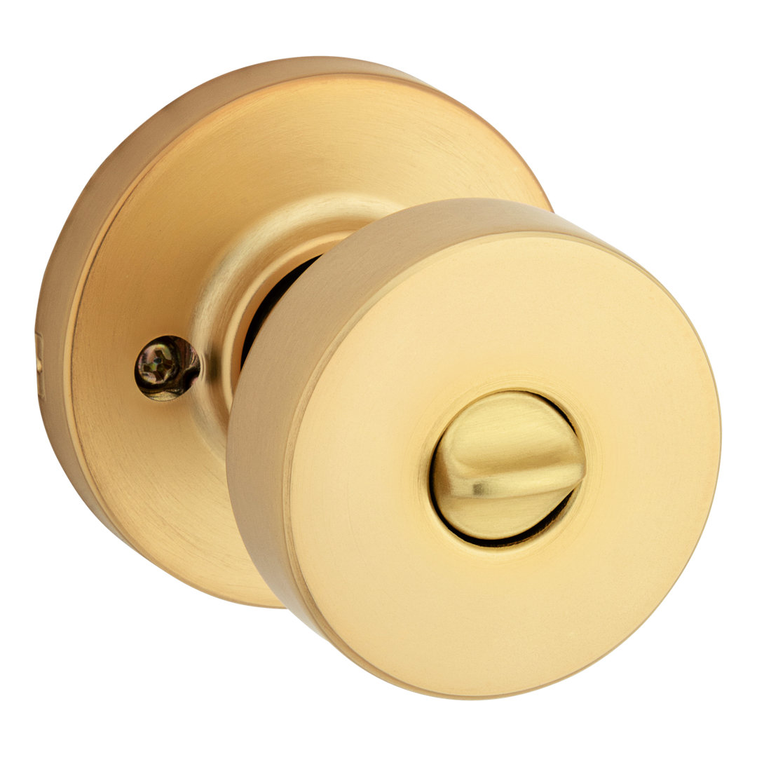 Pismo Privacy (Bed & Bath) Circle Knob Kwikset 