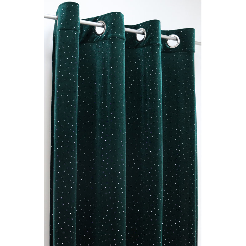 (54 x 63 po) Anneau de velours vert / diamant, 54 x 63 po, Vert