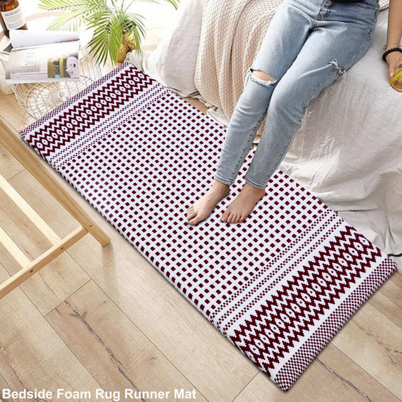 Tapis anti-fatigue Jennaaya, Rouge