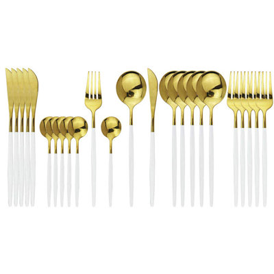 Flatware Serving Set 24 Piece