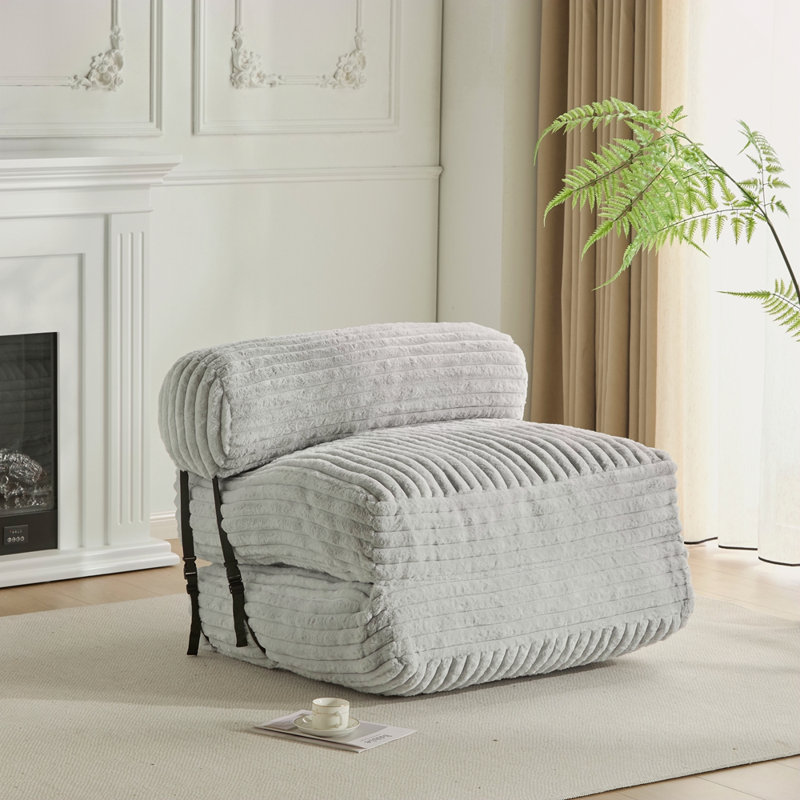 Fauteuil à billes d'intérieur pliable