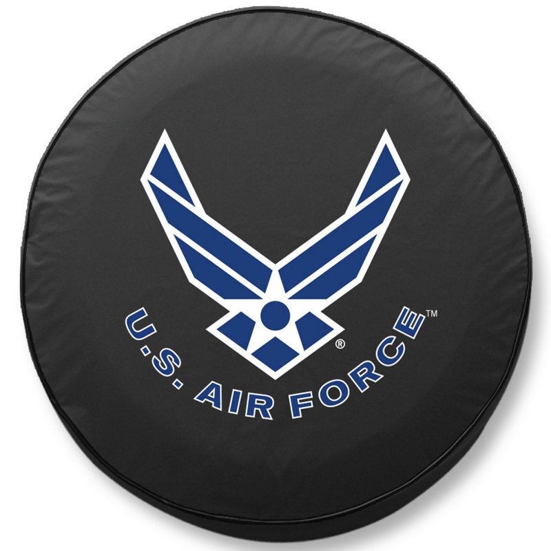 Housse de roue de cravate US Military, Noir, Y, Air-Force