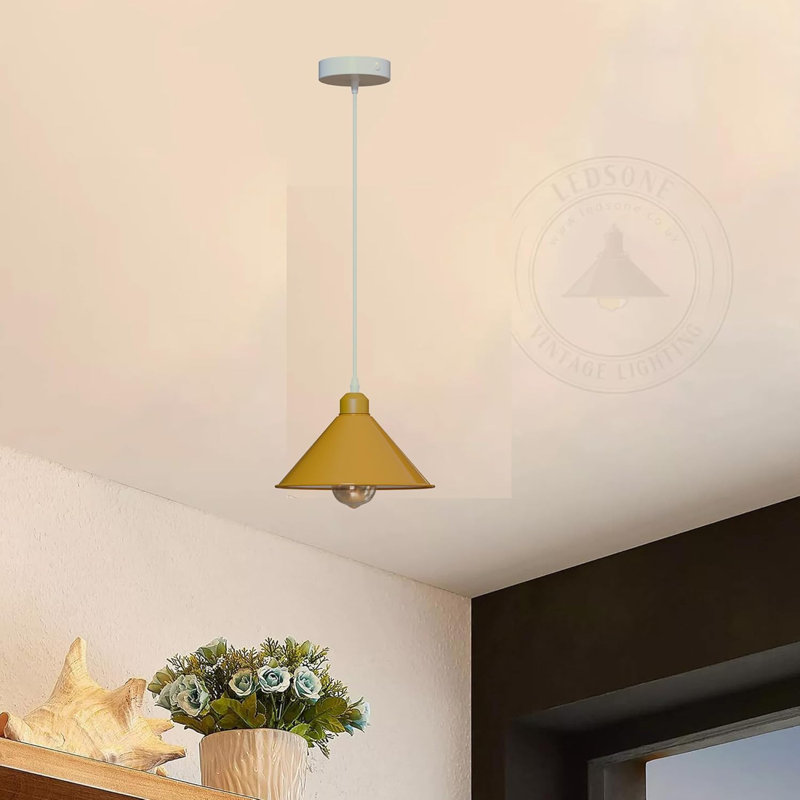 Colston 1 - Light Pendant, Yellow