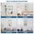 Stainless Steel Shower Niche Double Shelf-444784156