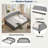 Modern Daybed With Tufted Button And Solid Legs-1114531270
