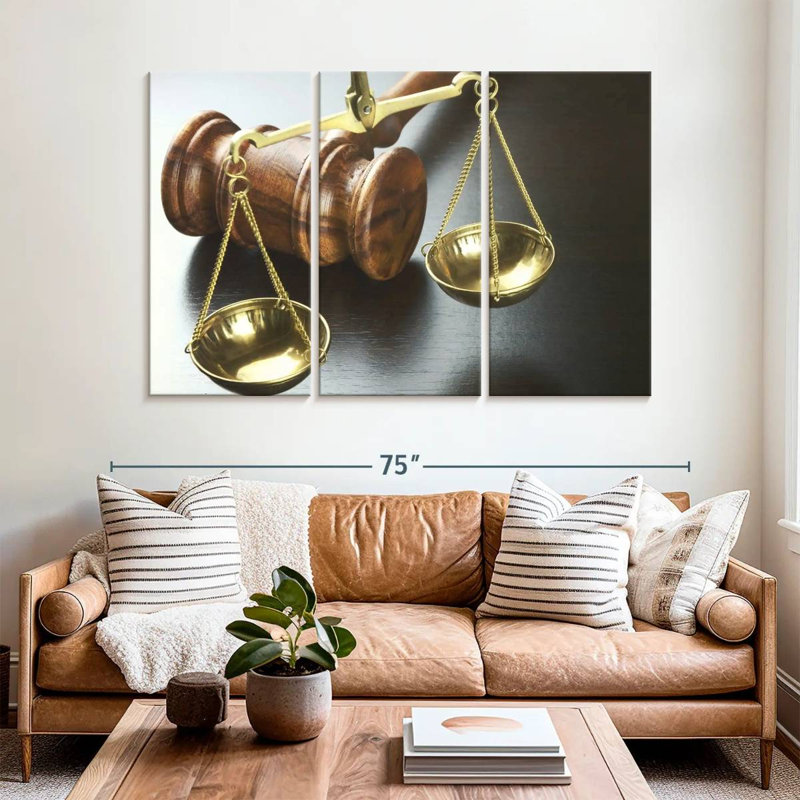 Equality Law, 42" H x 65" W