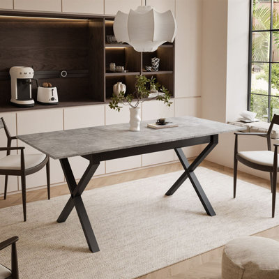 Extendable table ARTON II  140 cm,  "X" legs