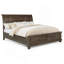 Lit plateforme Rich King Size avec tiroirs de rangement, en bois massif, de style moderne et contemporain, 1 pièce.-1797449393