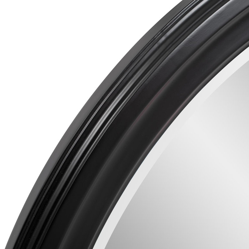 George Arched Mirror, Black