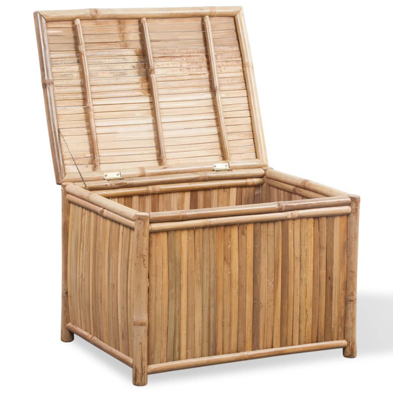 Set Of 3 Bamboo Storage Boxes – Eco-Friendly And Stylish Storage Solution For Home Organization