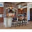 Dupo Swivel Upholstered Counter Stool