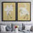 " Heron Plumage V " 2 - Pieces Painting Print-765931623-765931608