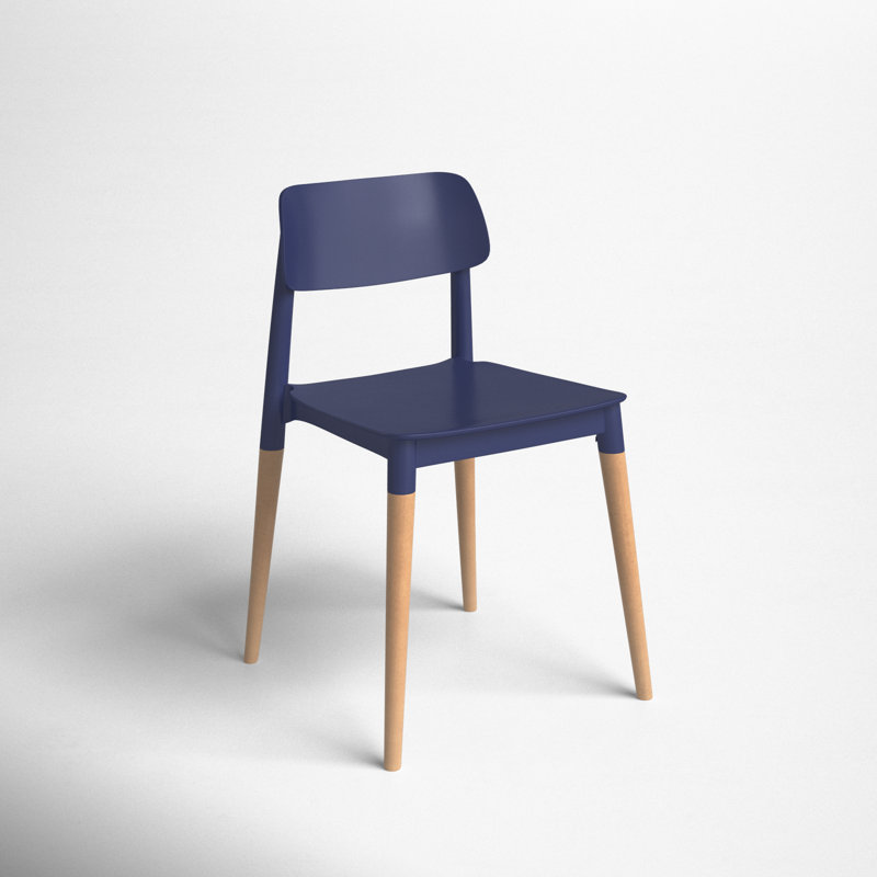 Jago 17.7'' H Side Chair, Navy, 2