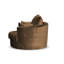 Upholstered Swivel Armchair-977473786
