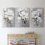 Floral Study Series CXLV III - Ensemble de toiles tendues avec châssis Premium - Prêt à être accroché-697145507