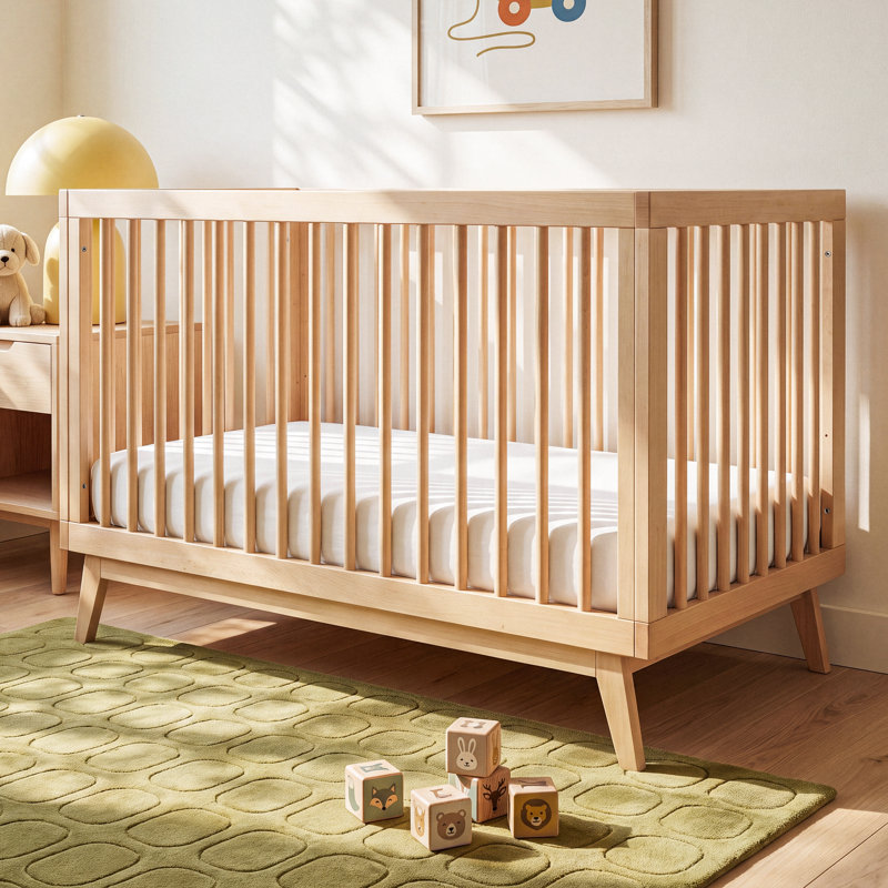 Soho 3-in-1 Convertible Crib, Natural