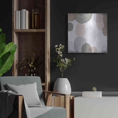 Ivy Bronx «Pastel Drips II» par Michael Mullan, art mural en métal