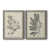 Toile avec cadre gris