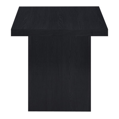 Exeter Black Square End Table