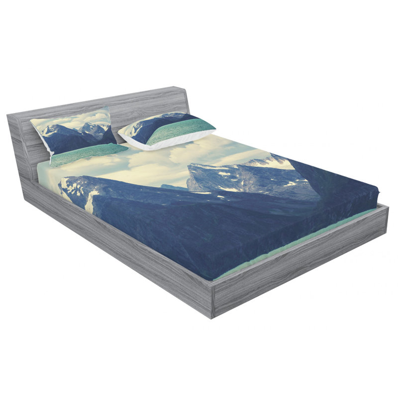 Microfiber Sheet Set, Full Sheet Set with Fitted Sheet
