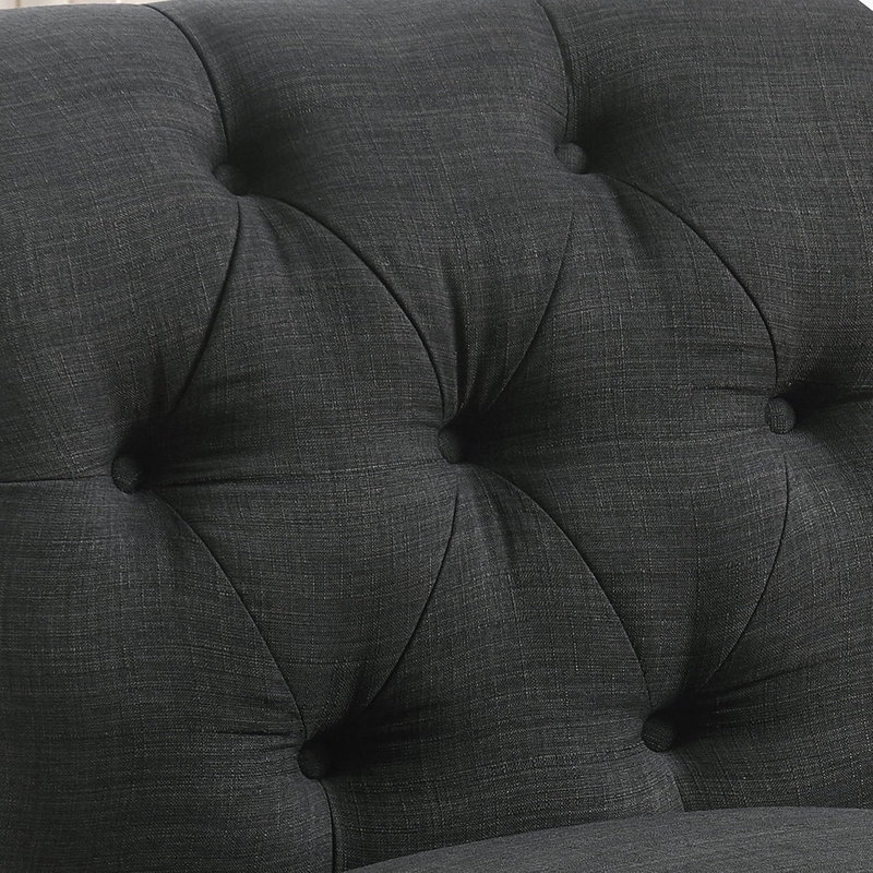 Banquette Avondale, Polyester noir