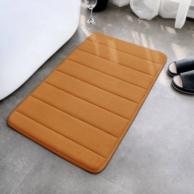  Tapis rayé matelassé en velours