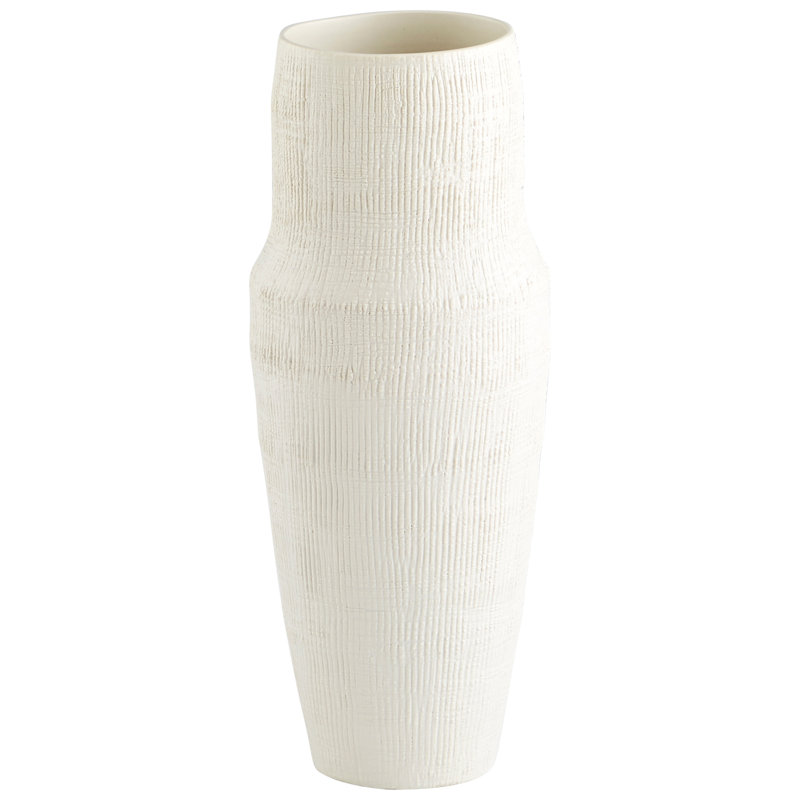 Vase de table Leela, H 13,75 po x l 5,75 po x P 5,75 po