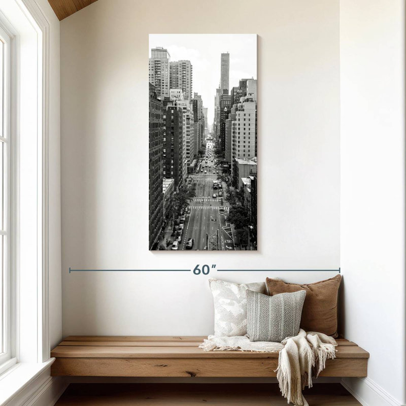 Point de vue de Manhattan, H 48 po x l 24 po