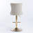 Swivel Velvet Barstools with Adjusatble Seat Height-1880070280-1880070259